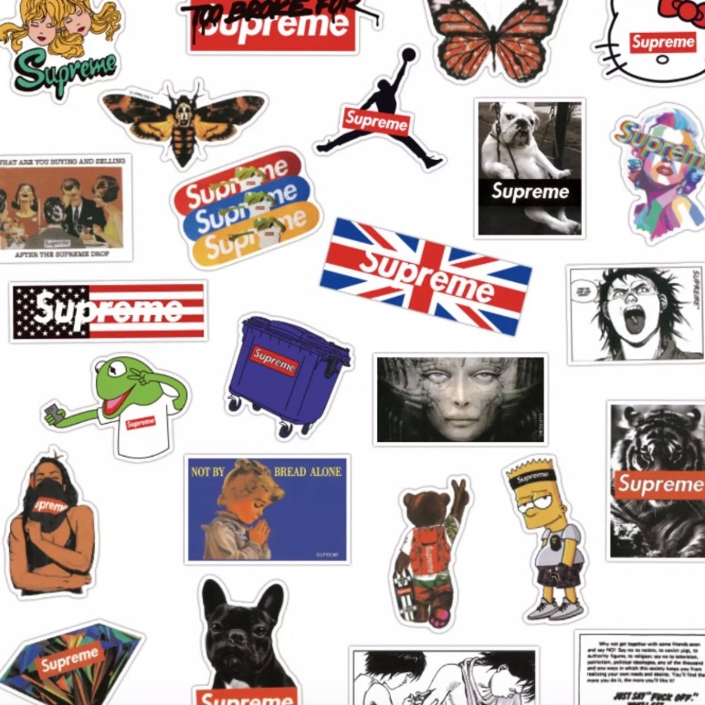 50PCS Hypebeast Stickers